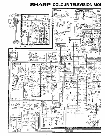 SHARP SV-2152CK1 circuit